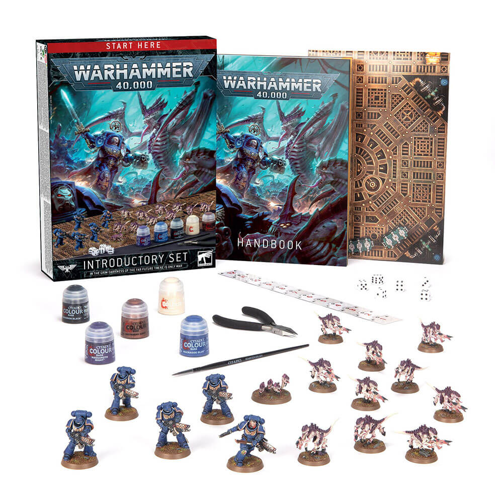 Warhammer 40,000 - Ultimate Starter Set: Space Marines x Tyranids - Deskové hry | Planeta Her Warhammer 40,000 - Ultimate Starter Set: Space Marines x Tyranids - Deskové hry | Planeta Her