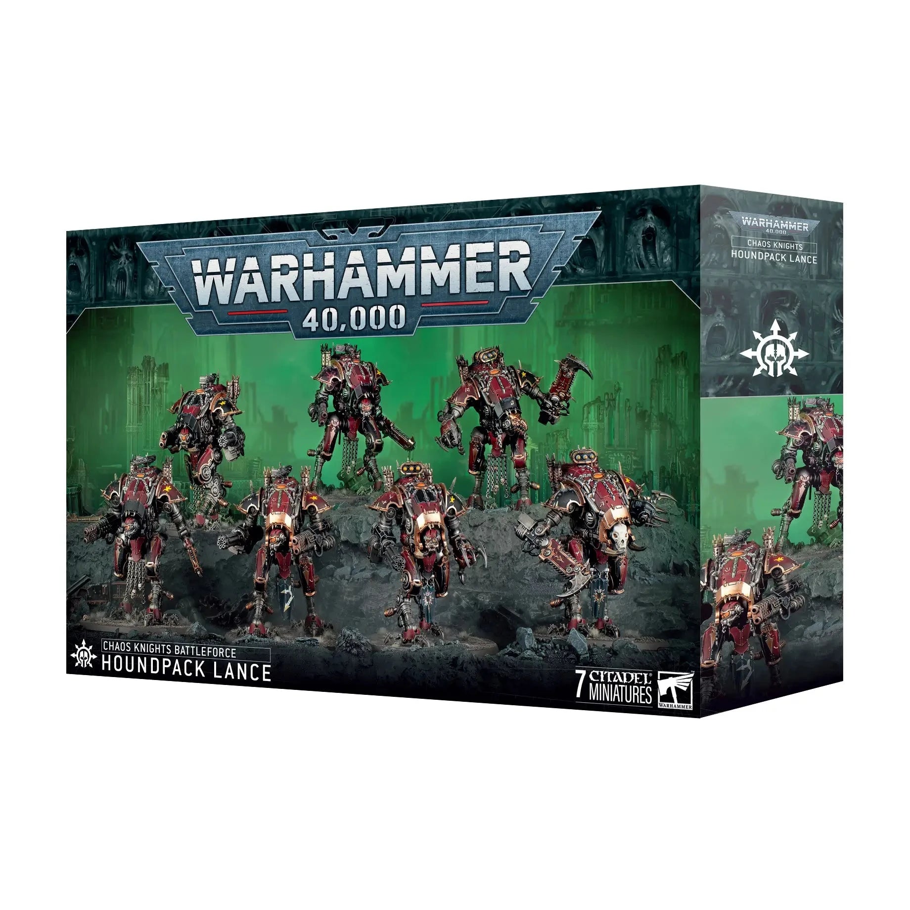 Warhammer 40k Chaos Knights Battleforce Houndpack Lance