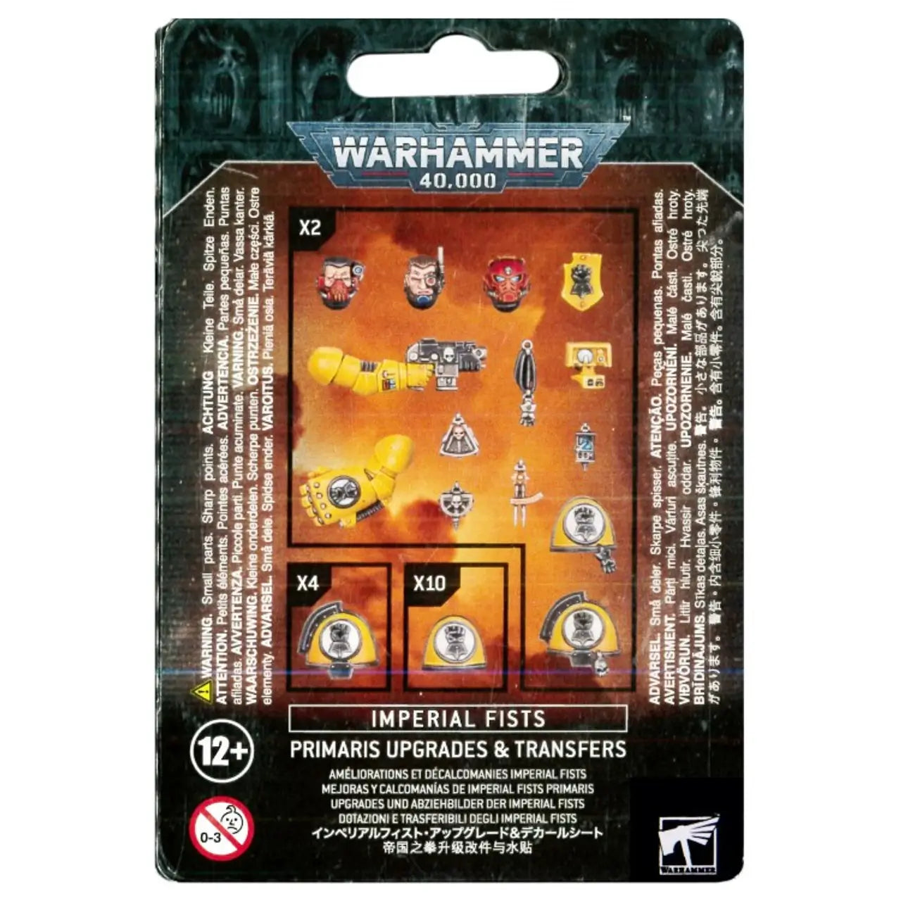 Warhammer 40K Imperial Fists Primaris Upgrades and Transfers