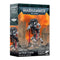 Warhammer 40,000 Raven Guard Aethon Shaan Master of Shadows miniature box, featuring dynamic artwork of the black-armored warrior with claws and jump pack against a fiery backdrop.