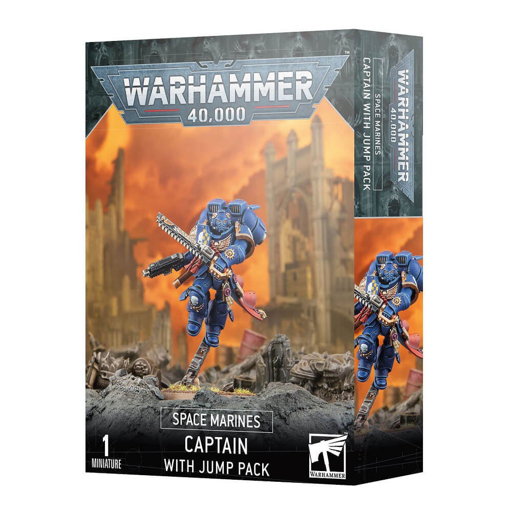 Front Packaging box off Warhammer Space Marines 