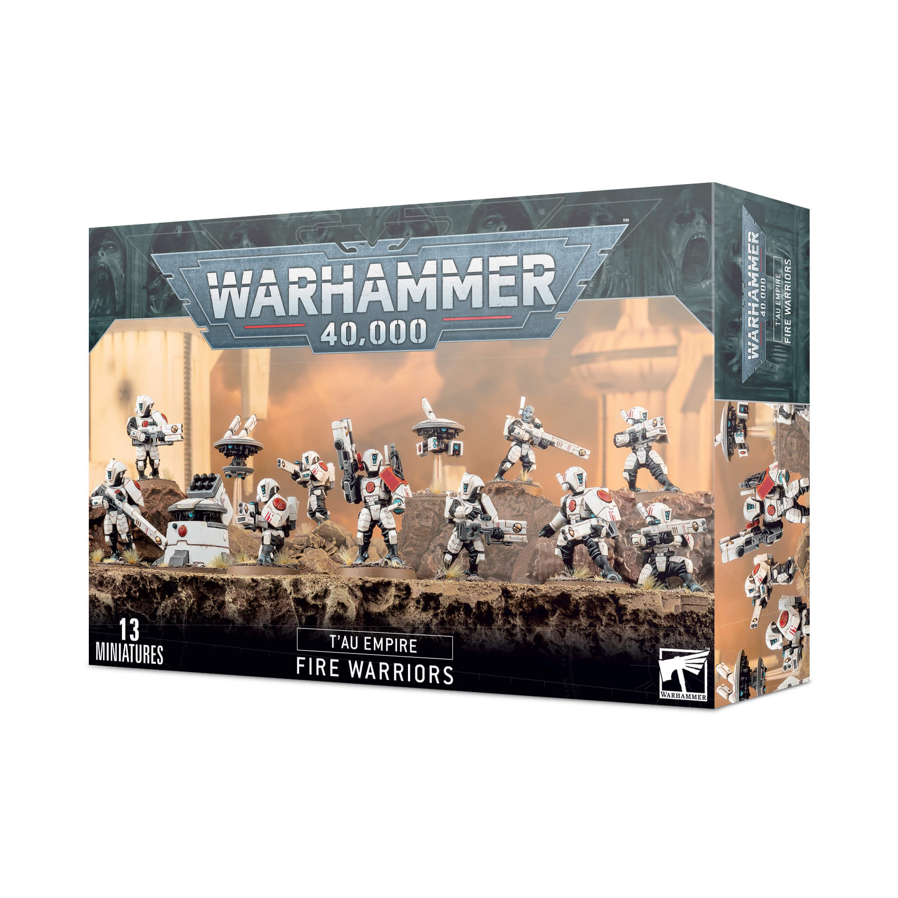 Fire Riders 40k Warhammer 40K T'au Empire Fire Warriors Strike Team – Maziply Toys