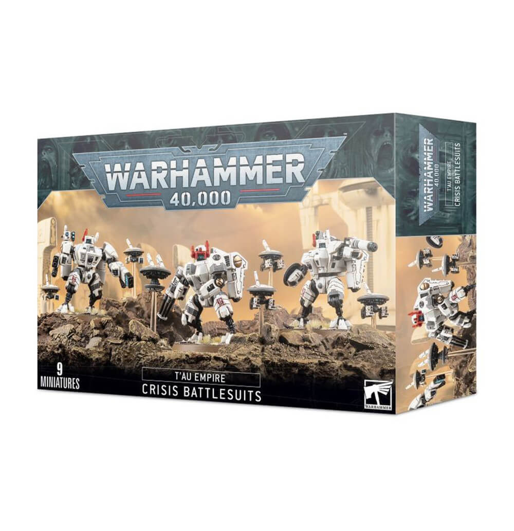 Warhammer 40K T'au Empire XV8 Crisis Battlesuits Team