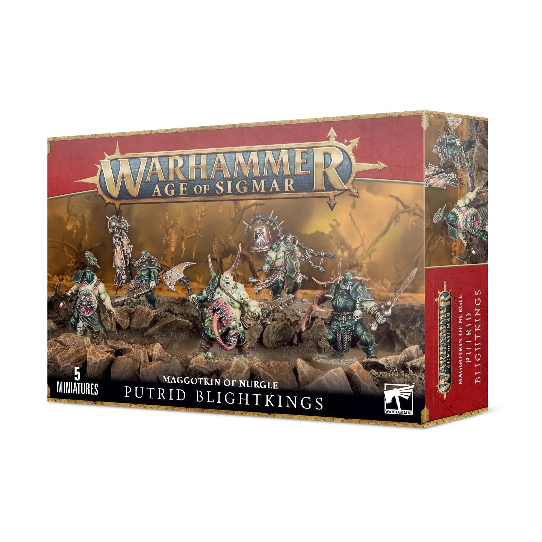 Warhammer Age of Sigmar Maggotkin Of Nurgle Putrid Blightkings
