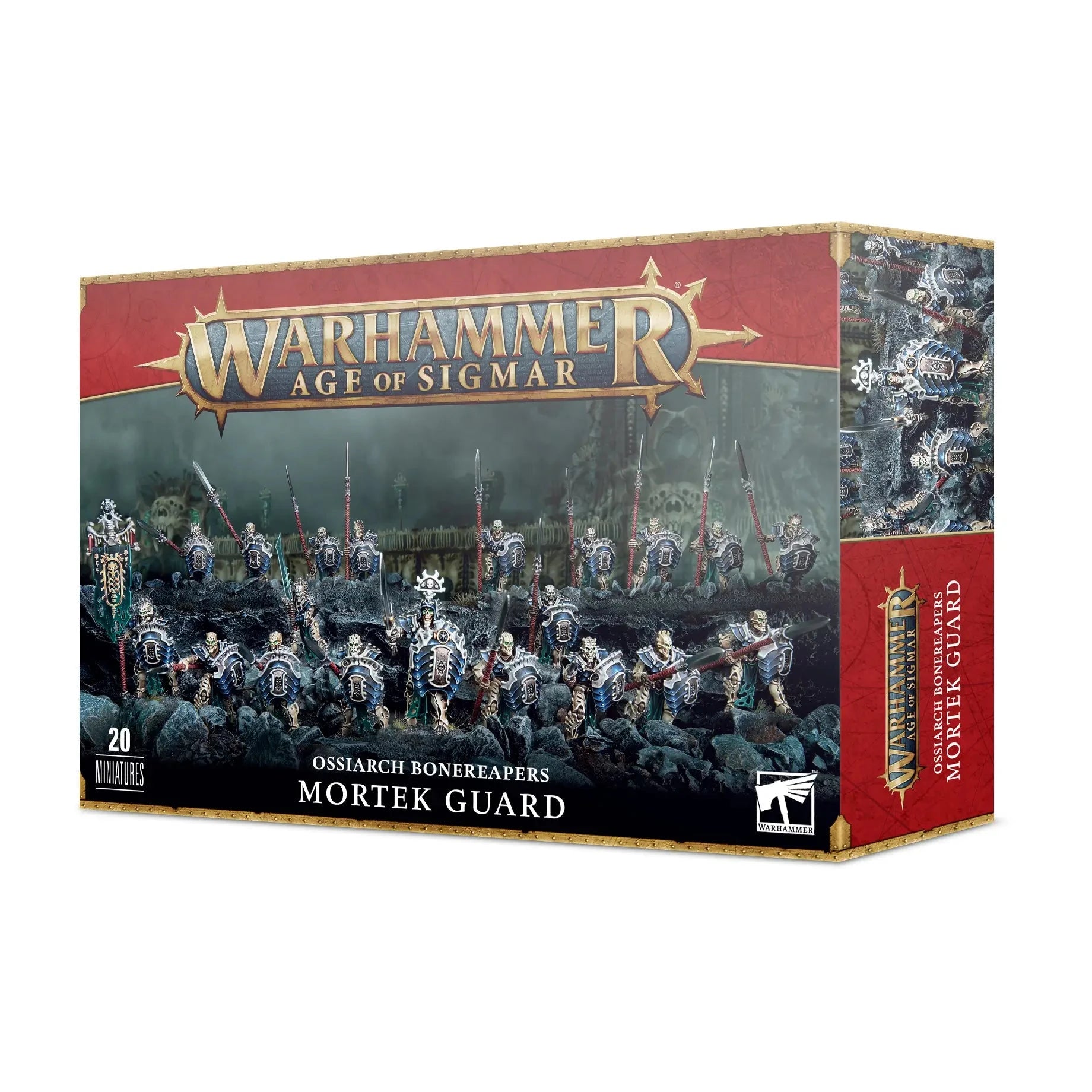 Warhammer Age of Sigmar Ossiarch Bonereapers Mortek Guard