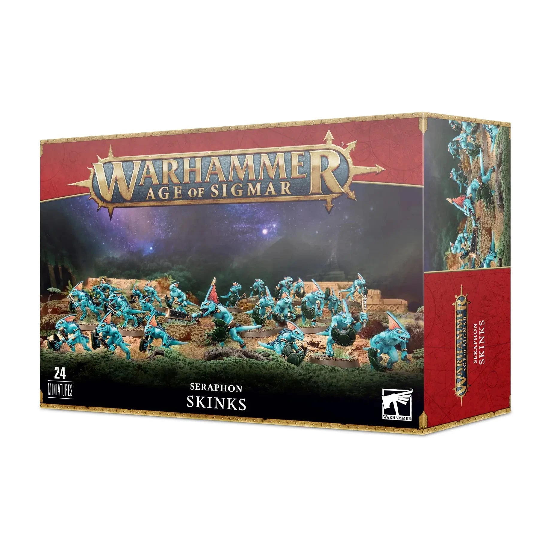 Warhammer Age of Sigmar Seraphon Skinks