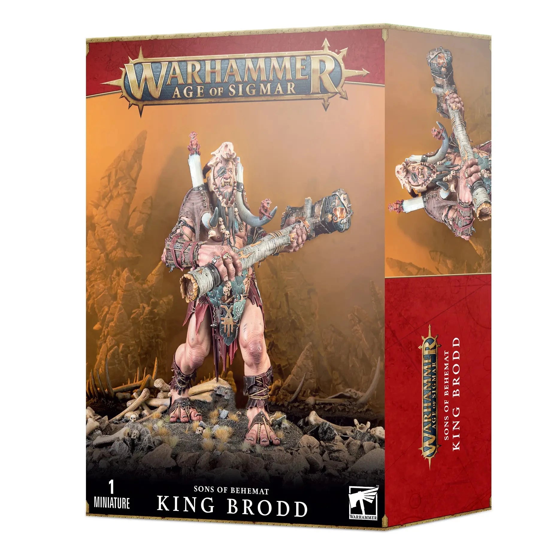Warhammer Age of Sigmar Sons Of Behemat King Brodd