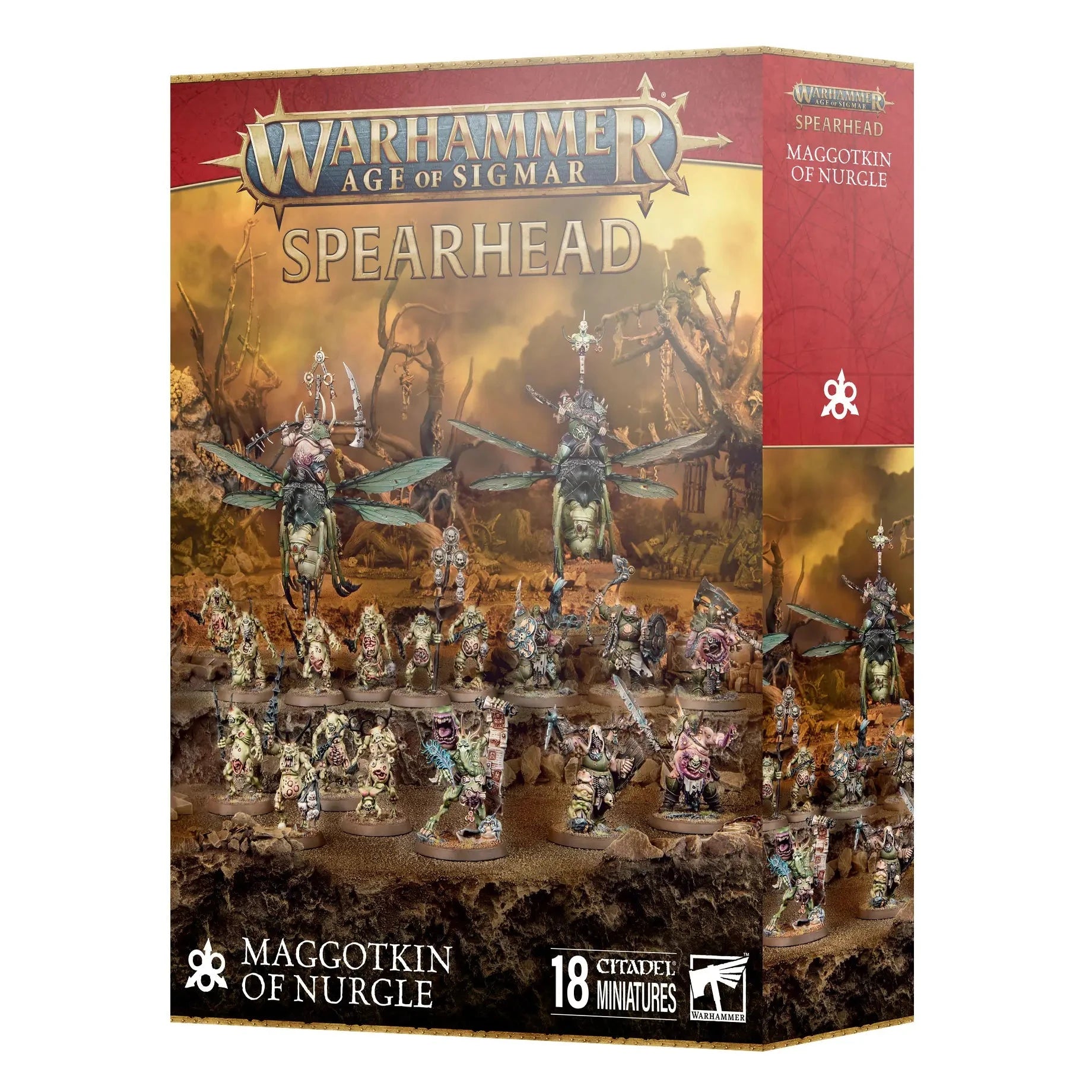 Warhammer Age of Sigmar Spearhead Maggotkin Of Nurgle
