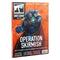 Warhammer White Dwarf 521 magazine cover in bright orange, blue, red, and metallic armor featuring an Ultramarines Space Marine channeling blue energy, posed for combat against a bold geometric sci-fi background