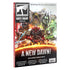 Warhammer White Dwarf 526 magazine cover in black, red, and multicolored glossy artwork featuring armored Space Marines, Orks, and Necrons in a dramatic sci-fi battle against a bright futuristic backdrop.