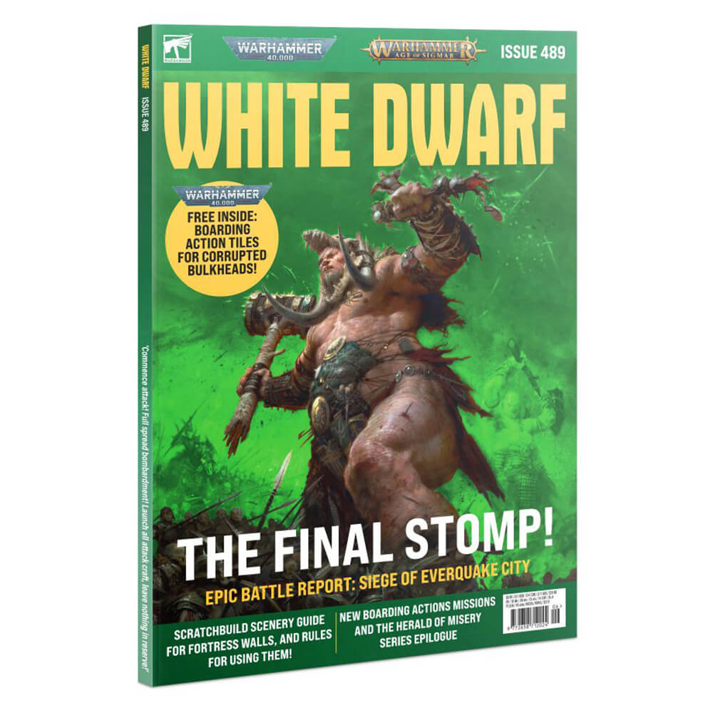 Cover of White Dwarf Magazine Issue #489