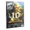 White Dwarf magazine Issue 516 by Warhammer, celebrating 10 years of Age of Sigmar, with golden armored warrior cover art, anniversary design, and feature highlights listed below.