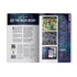 White Dwarf Issue 519 interior spread displays article text, boxed sections, miniature photography, and a contents-style layout with blue and white columns highlighting Warhammer features, hobby guides, and monthly updates.