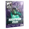 Warhammer White Dwarf magazine issue 529 features a purple Halloween Special cover with a glowing green, hooded ghost wielding crossed swords in a dark, twisted graveyard scene.