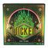 Front of the Wicked: The Game box featuring shimmering green artwork of the Emerald City with gold accents and the tagline “Begin Your Amazifying Adventure!”