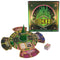 Complete Wicked: The Game set including the detailed Emerald City centerpiece, story cards, and player mats, alongside the green and pink themed box.
