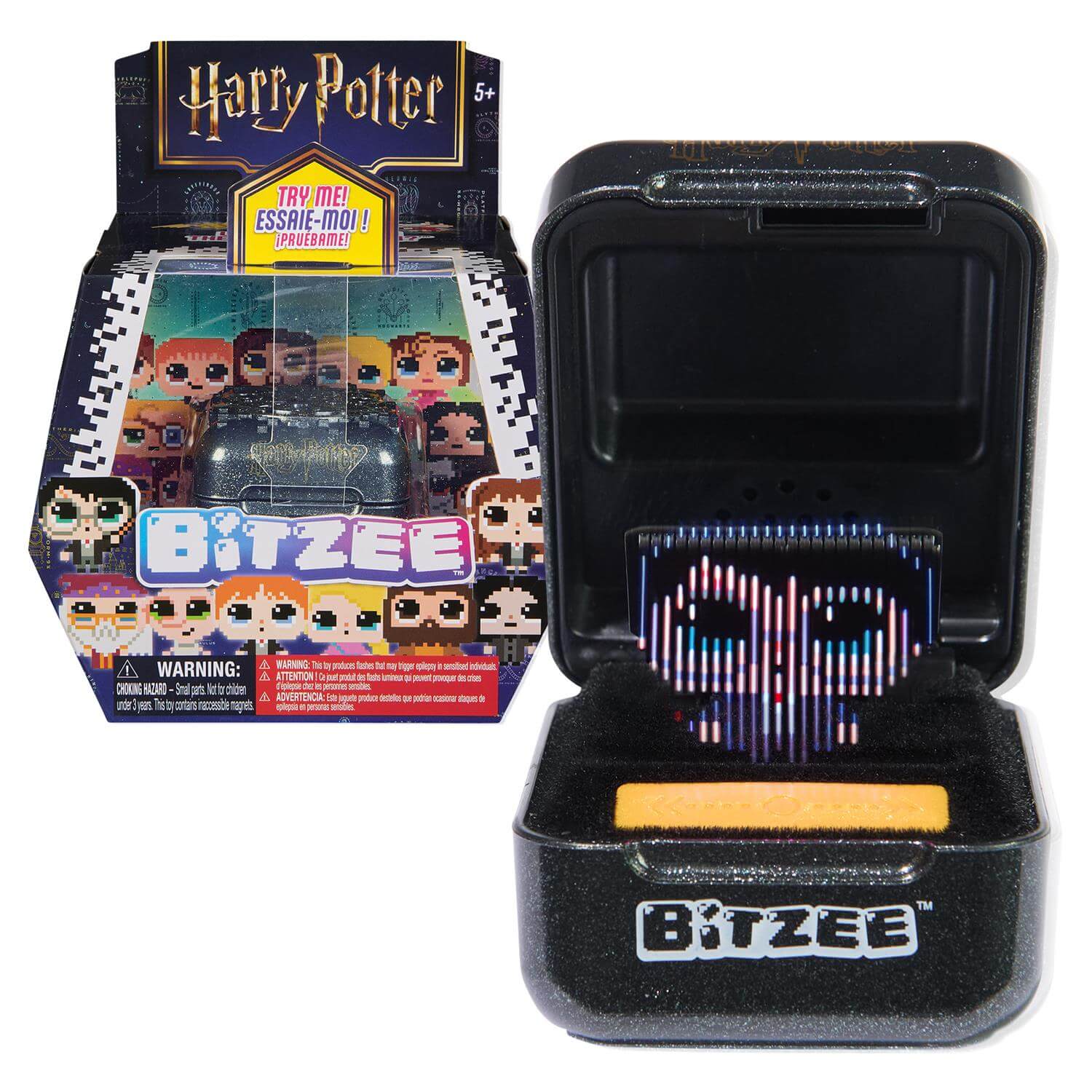Wizarding World Harry Potter Bitzee Digital Pet and packaging
