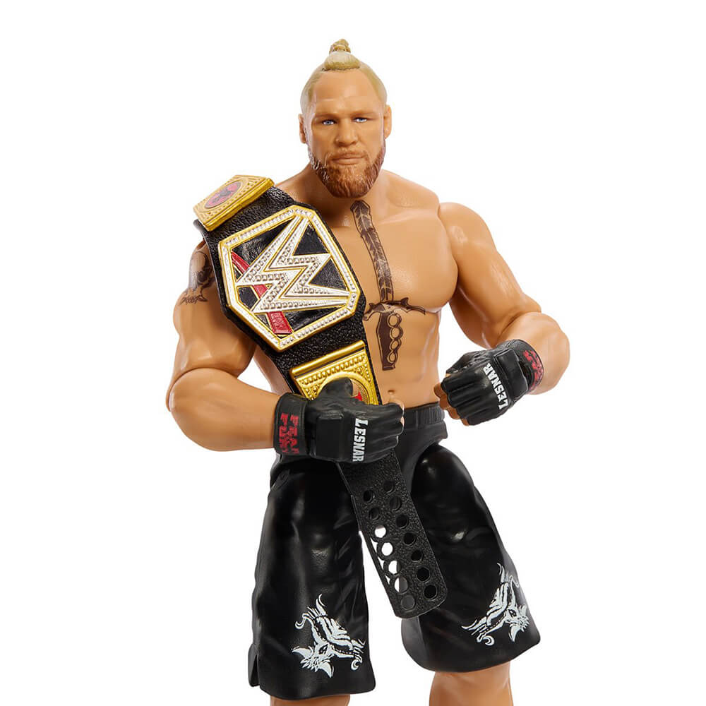 WWE Champions Brock Lesnar with WWE Championship 1:12 Scale Action Figure