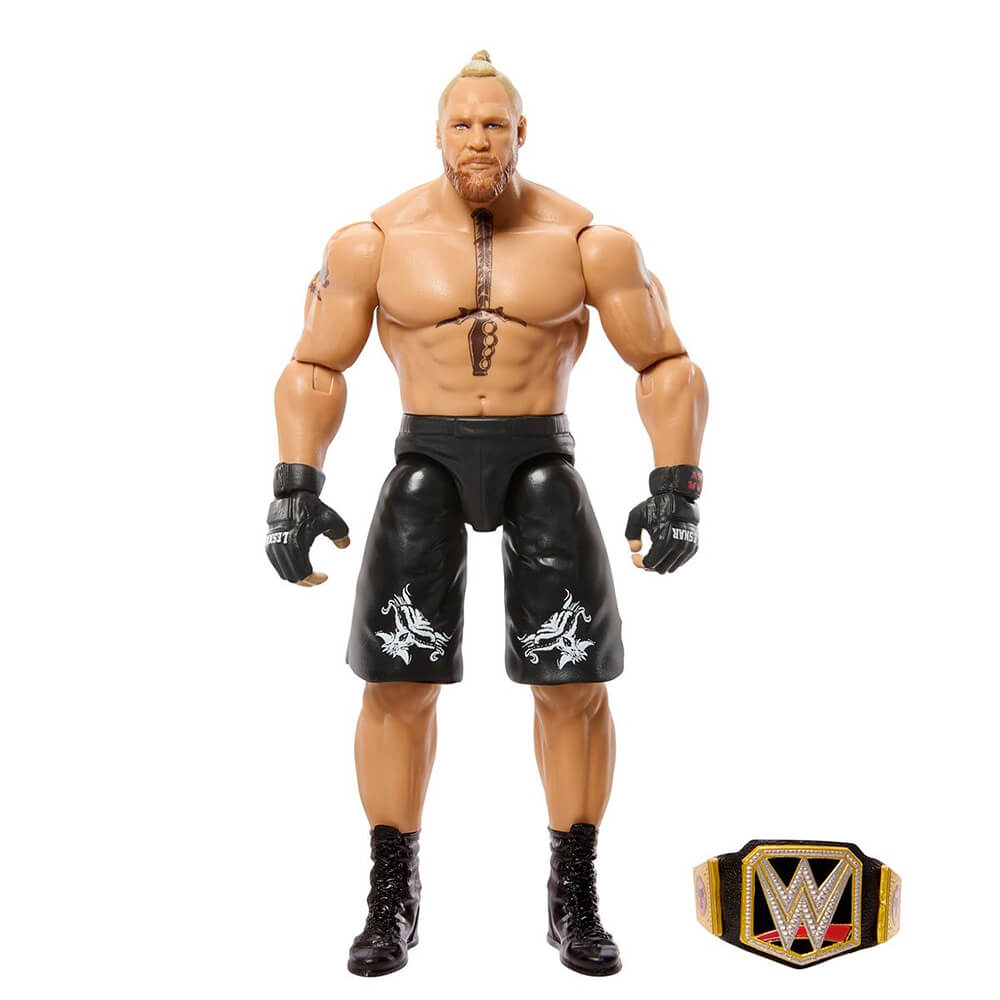 WWE Champions Brock Lesnar with WWE Championship 1:12 Scale Action Figure