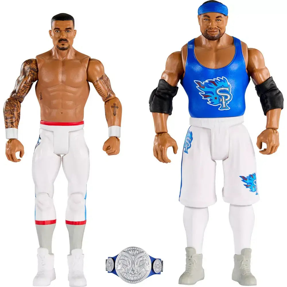 WWE Championship Showdown Series 14 Angelo Dawkins and Montez Ford 1:12 Scale 2-Pack