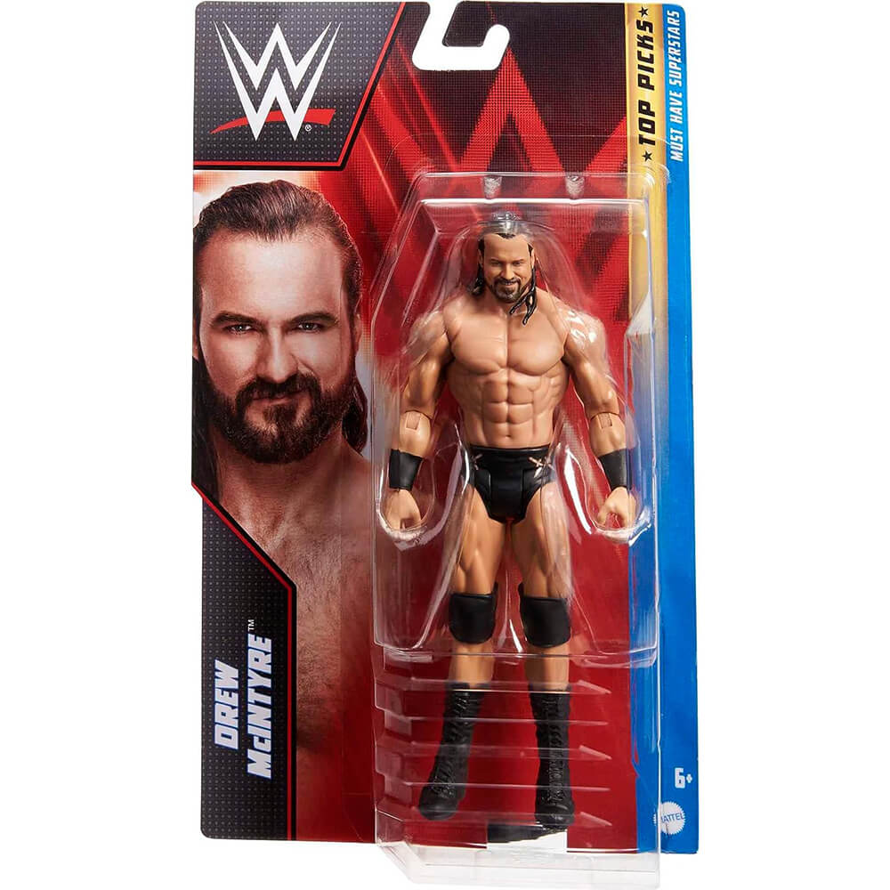 WWE Drew Mcintyre Top Picks Action Figure packaging