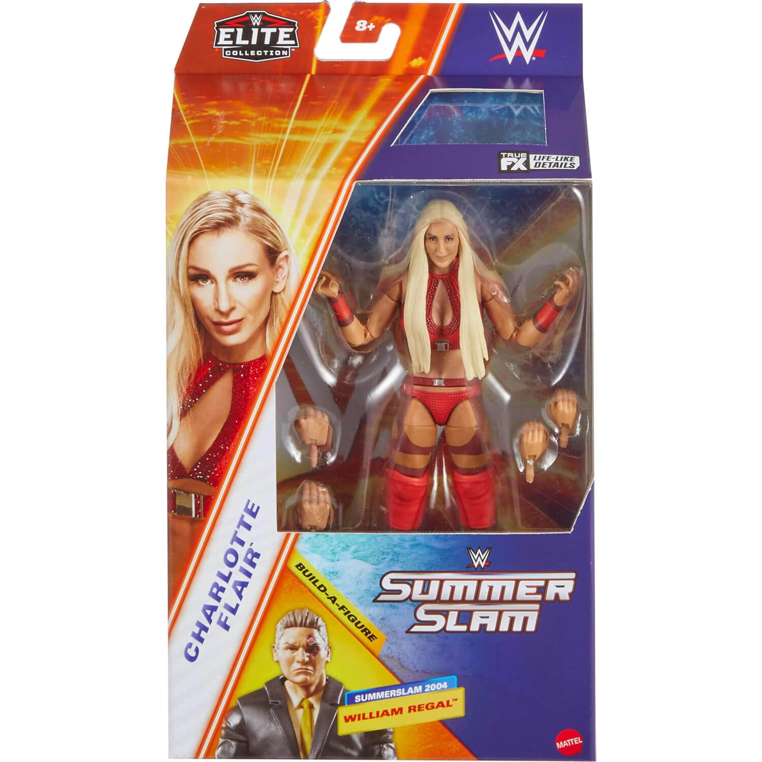 WWE Elite Collection 18 Summer Slam Charlotte Flair Wrestling Figure