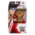 WWE Elite Collection Series 119 Bron Breakker action figure in retail packaging, featuring yellow tiger-striped singlet, championship belt, interchangeable hands, and detailed face likeness.