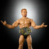 WWE Elite Collection Ilja Dragunov action figure shirtless with sculpted muscles, wearing black trunks and red boots, gold NXT championship belt displayed around waist.
