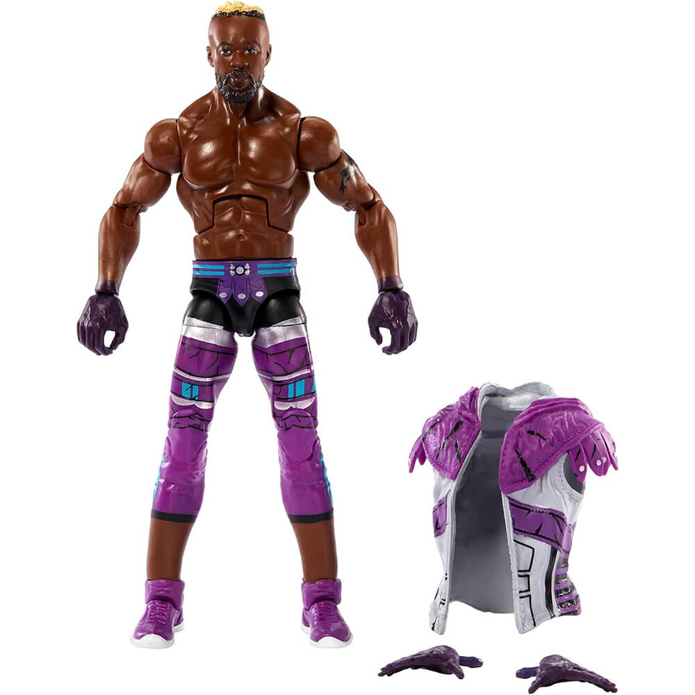 WWE Elite Collection Series 96 Kofi Kingston Action Figure and accessories