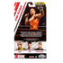 Back of WWE Elite Collection CM Punk figure packaging showing wrestler biography, match photo, career highlights, and images of Logan Paul and Steve Austin.