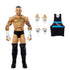 WWE Elite CM Punk action figure with removable shirt, alternate hands, and detailed tattoos, displayed on a white background highlighting accessories included.
