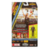 Back of WWE Elite Collection Bianca Belair figure packaging showing career highlights, WrestleMania 39 victory over Asuka, build-a-figure Howard Finkel, and wrestler portraits.