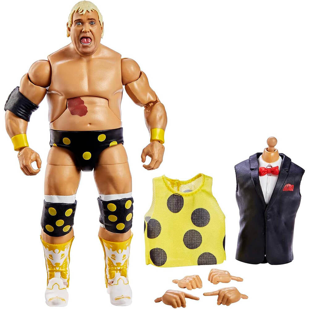 WWE Elite Wrestlemania Hollywood Dusty Rhodes With Build-A-Figure Action Figure and accessories