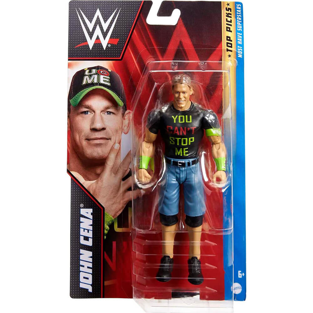 WWE John Cena Top Picks Action Figure packaging