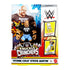 WWE Knuckle Crunchers front packaging featuring Stone Cold Steve Austin 3.5-inch action figure in black shirt with "Austin 3:16" text, with folding chair accessory and illustrated backdrop.
