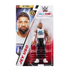 WWE Jey Uso Main Event Series package front with red blue and black graphics, clear plastic blister and cardboard backing, upright retail display format, presenting the 6-inch wrestling figure on a clean white background.