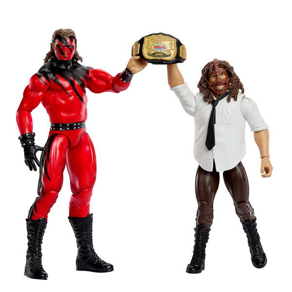 WWE Main Event Showdown Series 18 Kane and Mankind Action Figure 2
