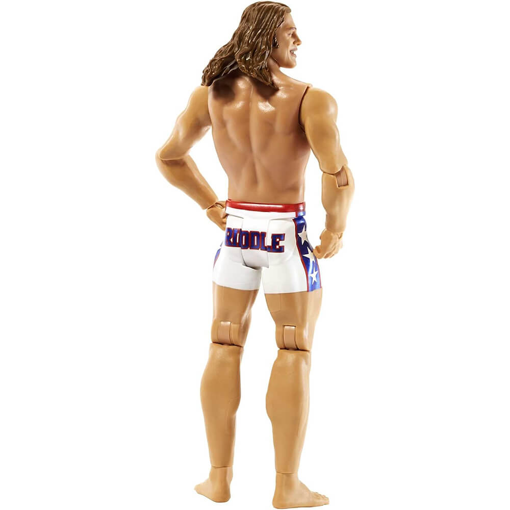 WWE Riddle Series 132 Action Figure back