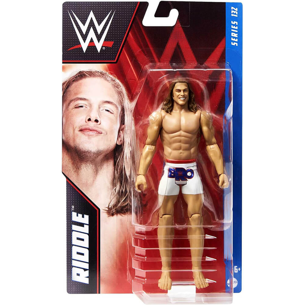 WWE Riddle Series 132 Action Figure package