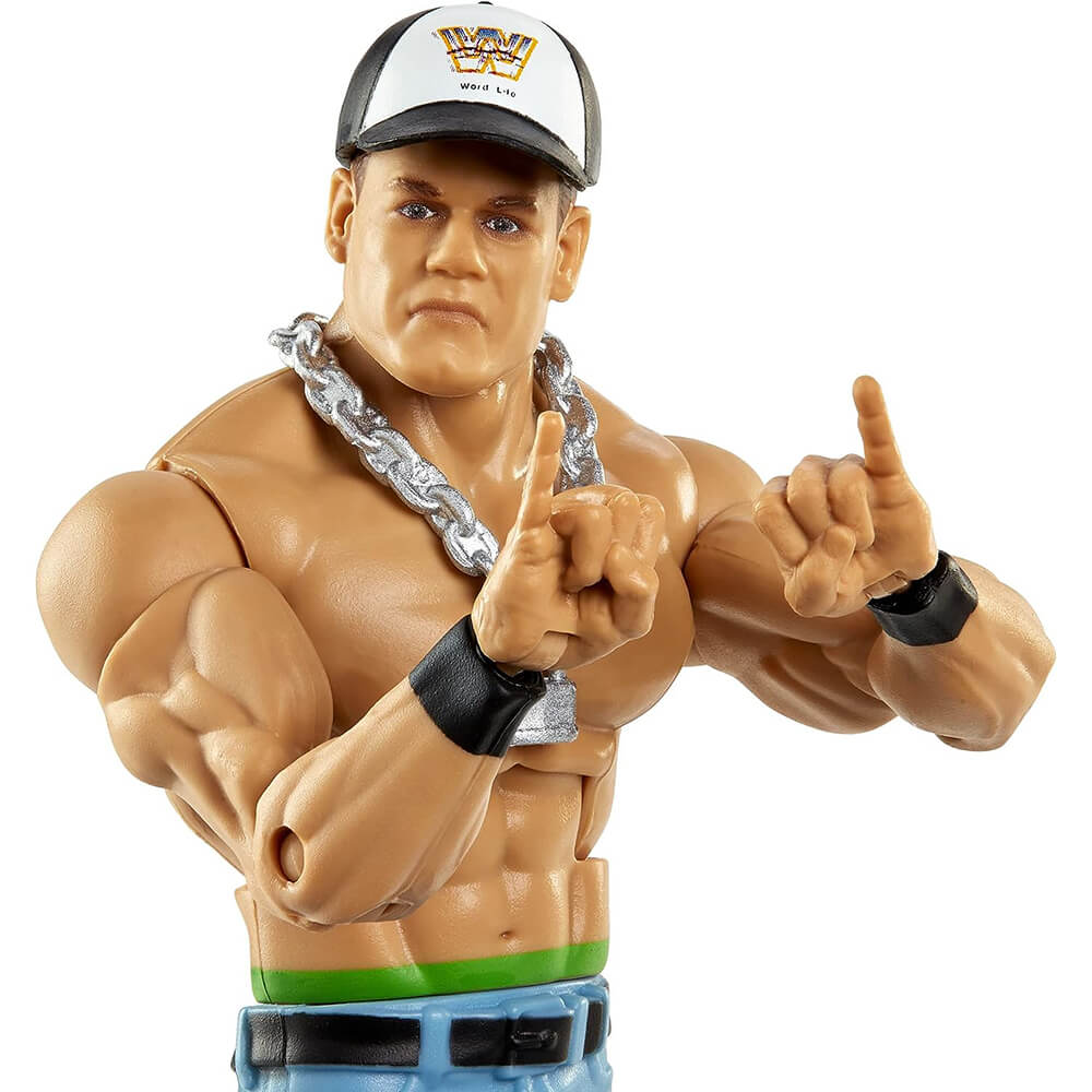 WWE Top Picks Elite Collection John Cena Action Figure close up