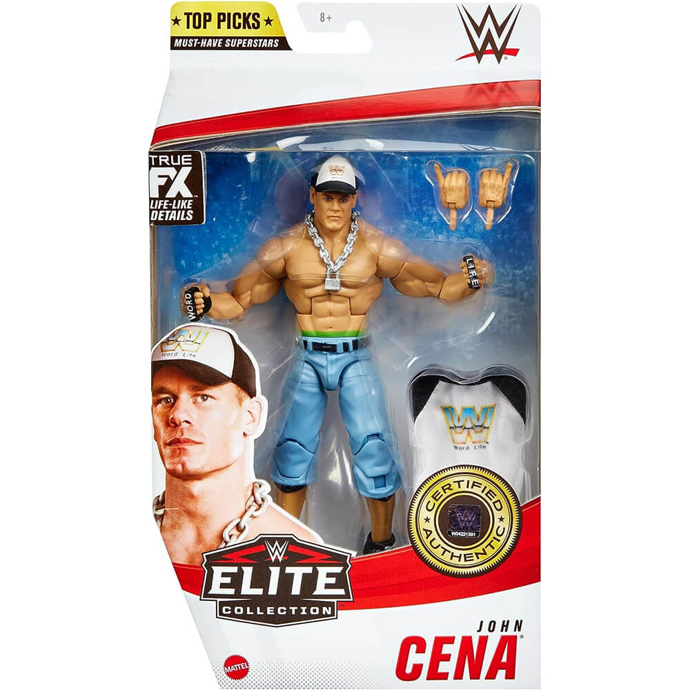 WWE Top Picks Elite Collection John Cena Action Figure packaging