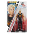 Front of WWE Main Event Series Cody Rhodes figure in clear blister packaging with red and blue graphics, portrait artwork, and “Top Picks The American Nightmare” branding.