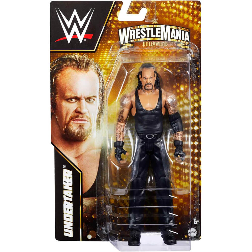 WWE Wrestlemania Undertaker Action Figure packaging