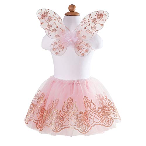 Great Pretenders Rose Gold Tutu & Wings Set Size 4-7