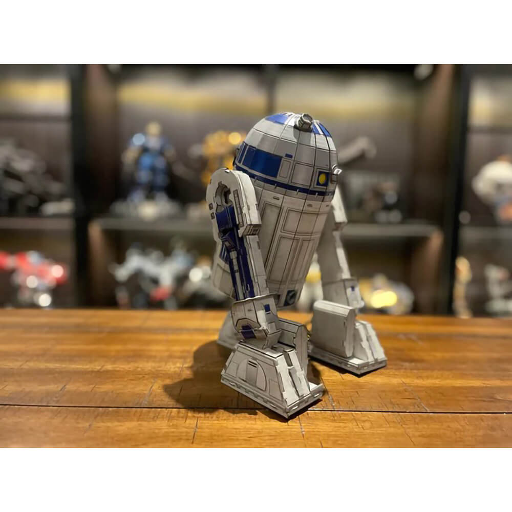 4D Build, Star Wars R2-D2, 3D Paper Model Kit, 192 Piece Paper