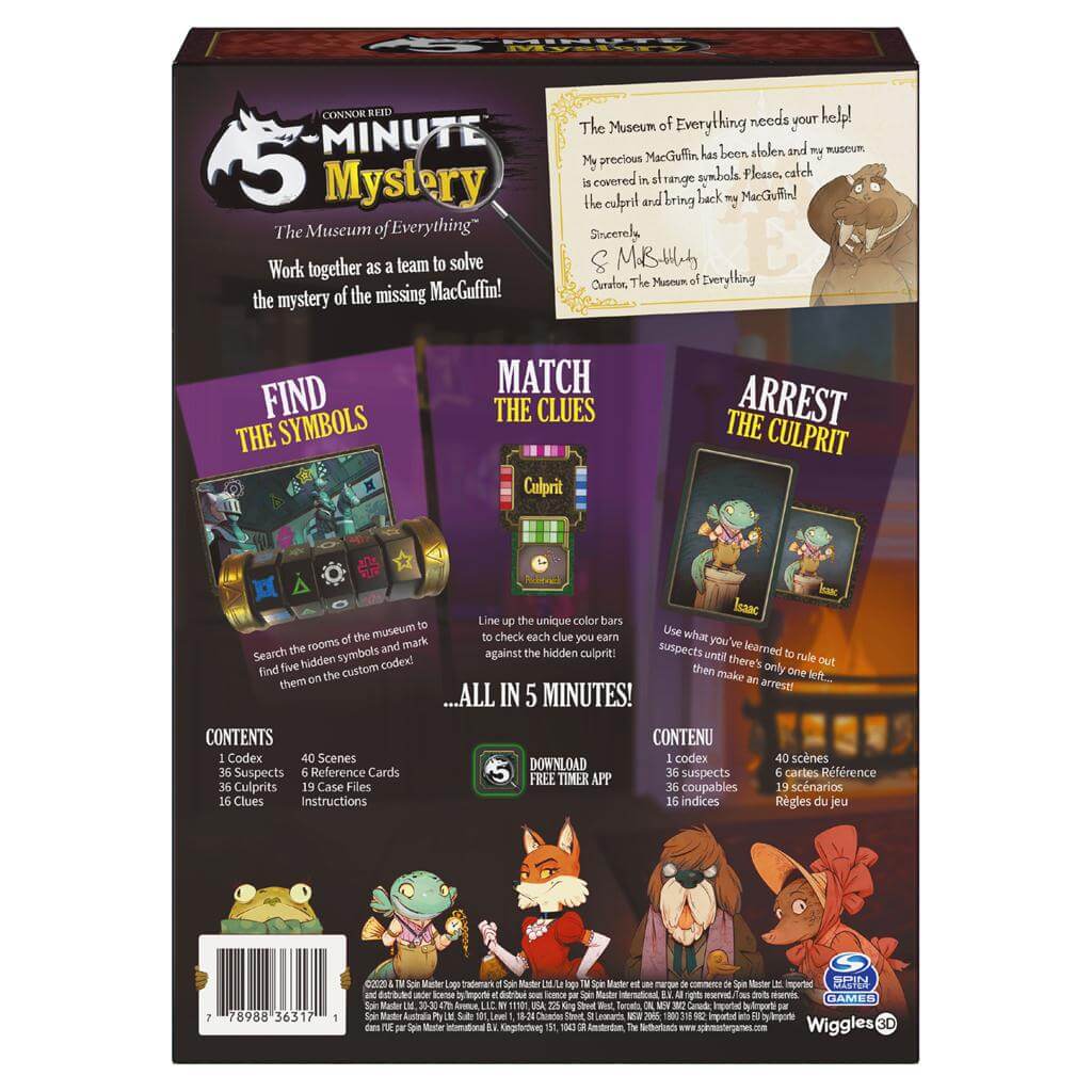 5-Minute Mystery The Museum of Everything Game