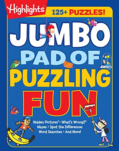Highlights Jumbo Pad of Puzzling Fun