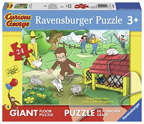 Ravensburger Curious George Giant 24 Piece Floor Puzzle