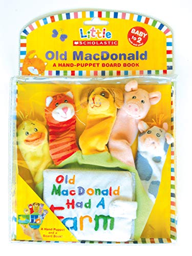 Little Scholastic: Old Macdonald: A Hand-Puppet Board Book