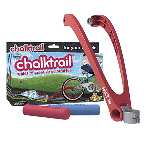 Fat Brain Toys Chalktrail - Bike Red